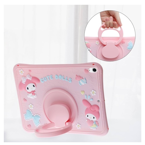 NWT My Melody iPad Case with Strap/Keychain- Pink - Picture 6 of 11